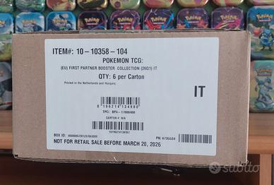 Pokémon 6 collezioni Primi Compagni di Avventura