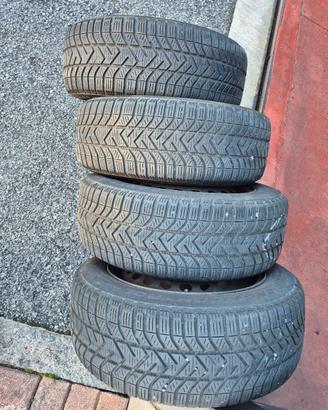 cerchi e gomme neve per alfa Giulietta  