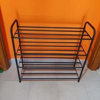 Scarpiera Potenziata in Acciaio Inossidabile a 4 L