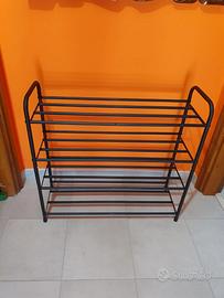 Scarpiera Potenziata in Acciaio Inossidabile a 4 L