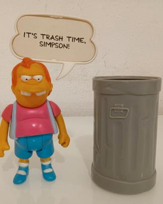 Nelson The Simpsons Simpson pupazzo vintage