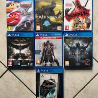 Vari giochi videogiochi console playstation 4 ps4