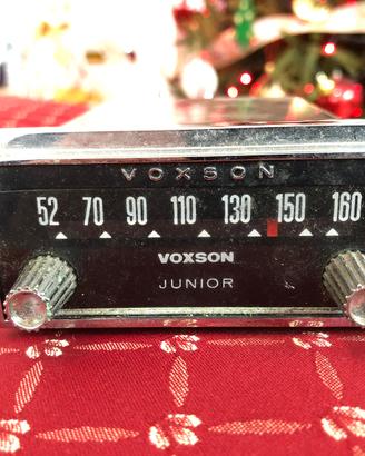 Autoradio voxson anni 60