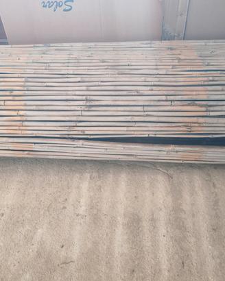 Copertura canne di bambu'