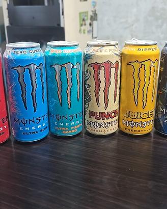 lattine Monster vuote 