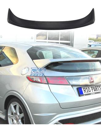 SPOILER PER HONDA CIVIC 8 HATCHBACK 08-12 LOOK R