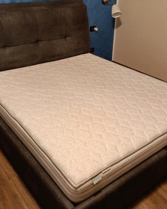 Letto contenitore con materasso 