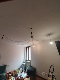 LAMPADARIO SOFFITTO 5 LAMPADE