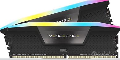 CORSAIR VENGEANCE RGB DDR5 RAM 48GB(2x24GB)6000MHz