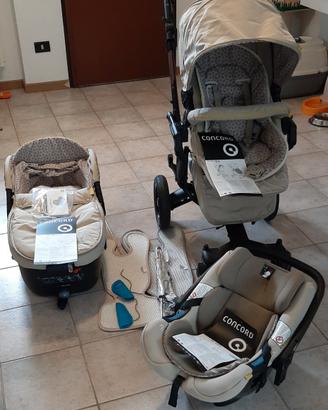Passeggino trio Concord neo colore beige 