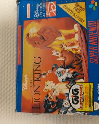 Gioco The Lion King per Super Nintendo (SNES)