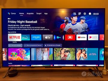 TV TCL 55C725 55" 4K QLED - perfette condizioni