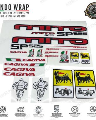 Adesivi compatibili con Cagiva Mito SP 525 2013