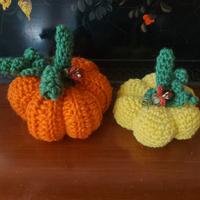 Zucche all'uncinetto 