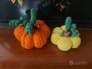Zucche all'uncinetto 