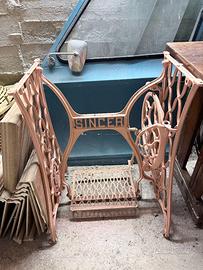 Tavolino originale macchina da cucire Singer