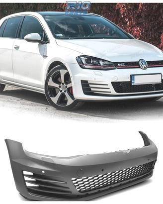 PARAURTI ANTERIORE VOLKSWAGEN VW GOLF 7 12-17 LOOK