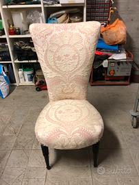 Poltroncina d'epoca restaurata