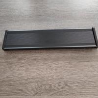 Copriferitoia Buca Posta Alluminio Nero 305x75  mm