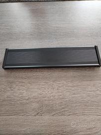 Copriferitoia Buca Posta Alluminio Nero 305x75  mm