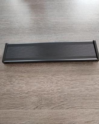 Copriferitoia Buca Posta Alluminio Nero 305x75  mm