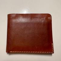 Portafoglio Particolari vera pelle marrone