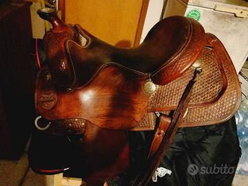 sella Piland da reining 16 pollici seminuova 