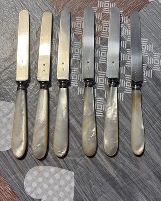`6 Coltelli da Dessert Gottingen Vintage