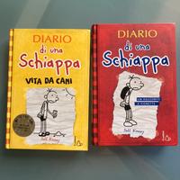 2 libri Diario di una schiappa - Jeff Kinney