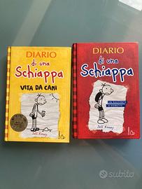 2 libri Diario di una schiappa - Jeff Kinney