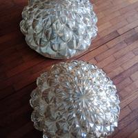 coppia plafoniere vetro 