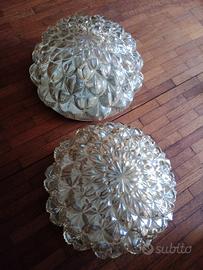 coppia plafoniere vetro 