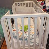 culla  allungabile e trasformabile