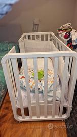 culla  allungabile e trasformabile