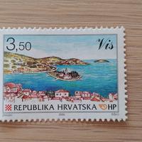 Francobollo Croazia Republika Hrvatska Vis