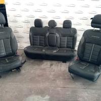 kit sedili tappezzeria in pelle nera Mitsubishi L2