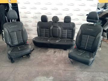 kit sedili tappezzeria in pelle nera Mitsubishi L2