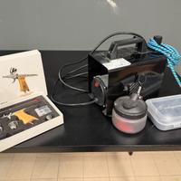 kit aerografia completo con 2 aerografi ed accesso