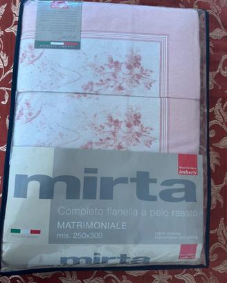 Completo Matrimoniale di Flanella