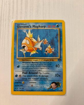 Giovanni’s magickarp