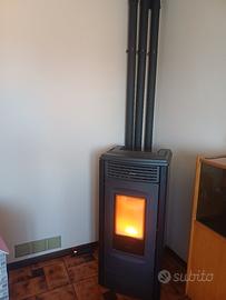 Stufa pellet ravelli RC120 canalizzata 12.4 kw
