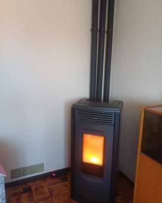 Stufa pellet ravelli RC120 canalizzata 12.4 kw