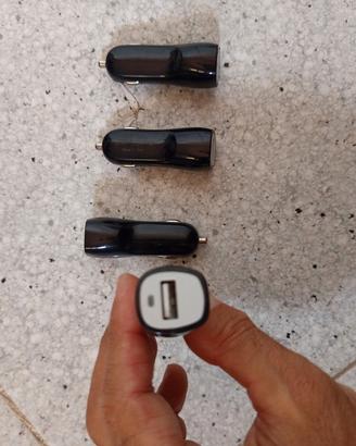 caricabatteria da auto presa usb