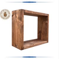 MENSOLA DA PARETE IN LEGNO REALIZZATA A MANO