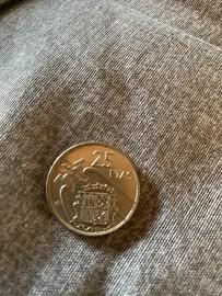 25 Pesetas 1957