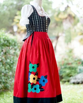 Abiti stile tirolese / bavarese dirndl grembiule
