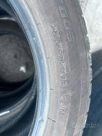 4 gomme usate Bridgestone Turanza 235/45/R18  94W
