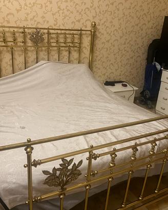 Letto ottone matrimoniale