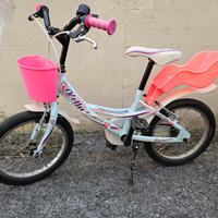 Bici 16 pollici bambina