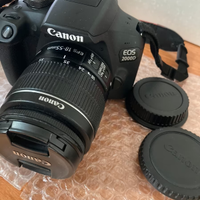 Canon EOS 2000D EFS 18-55 NUOVA